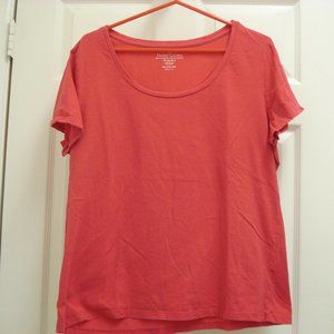 Faded Glory Red Tee Shirt XXL Short Sleeve